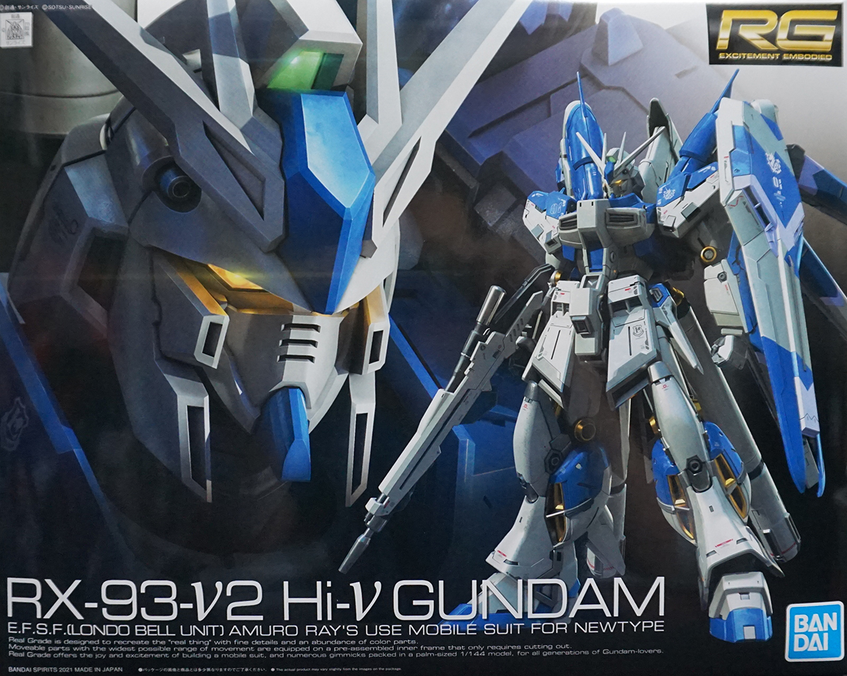 RG Hi-νガンダム レビュー開始！！
