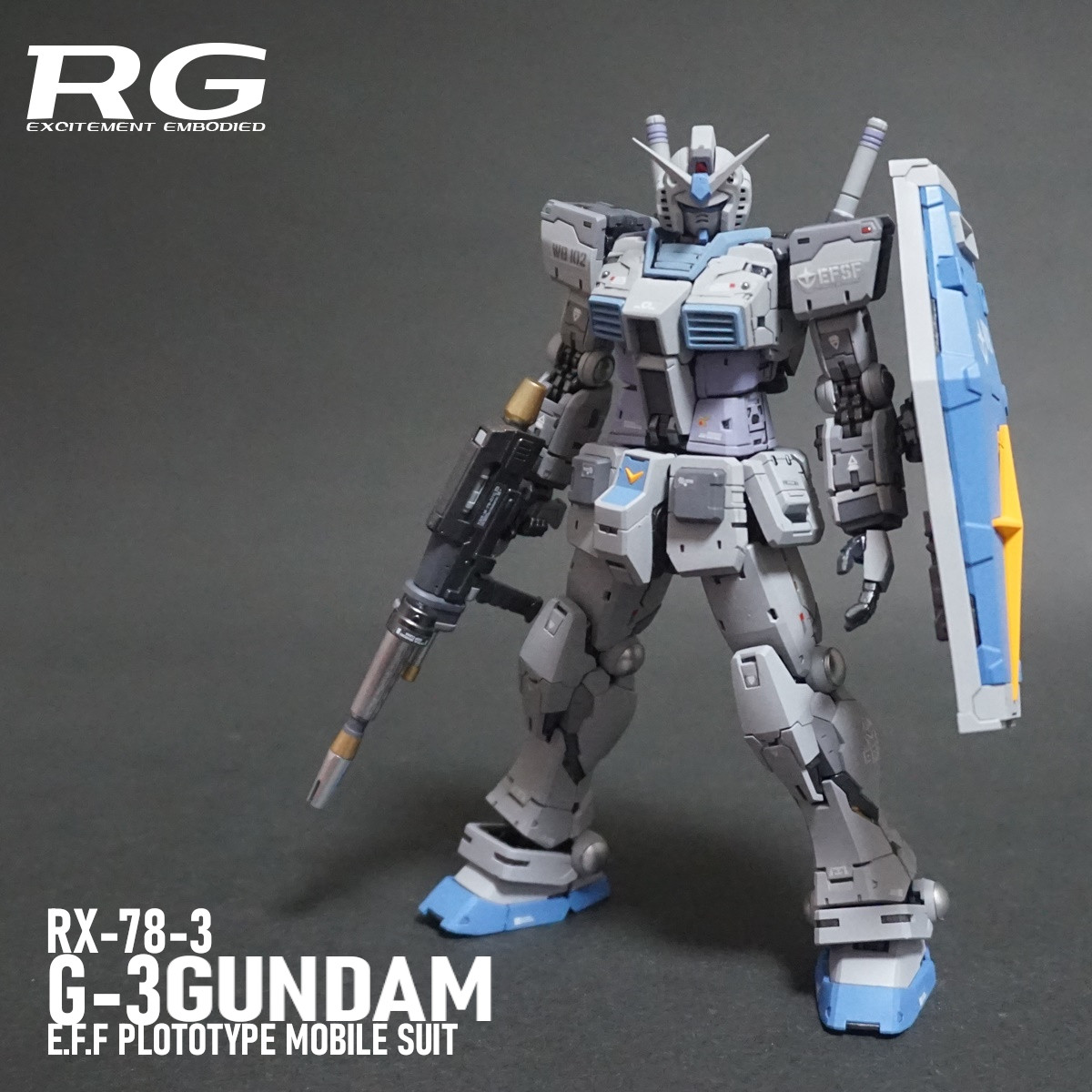 RG G-3ガンダム Ver.2.0 【RG ガンダム Ver.2.0 改造品】 完成！！