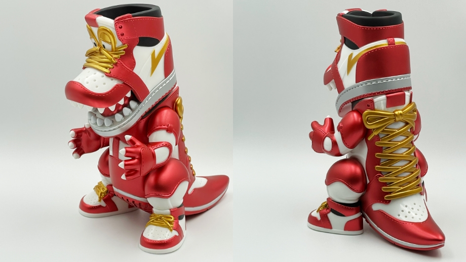 レオンチャンネルとTOKYOGUNS怪獣スニーカーヘッドがコラボレーション