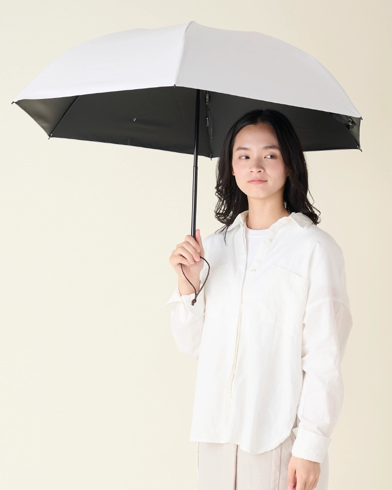 3段折 / 無地 | 完全遮光日傘｜サンバリア100