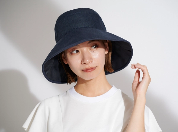 完全遮光帽子 | 完全遮光日傘｜サンバリア100