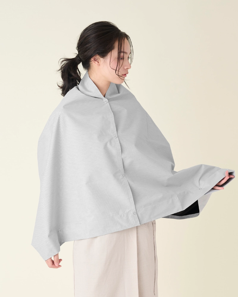 ワイド・ナガシカク｜完全遮光グッズ｜サンバリア100 | 完全遮光日傘