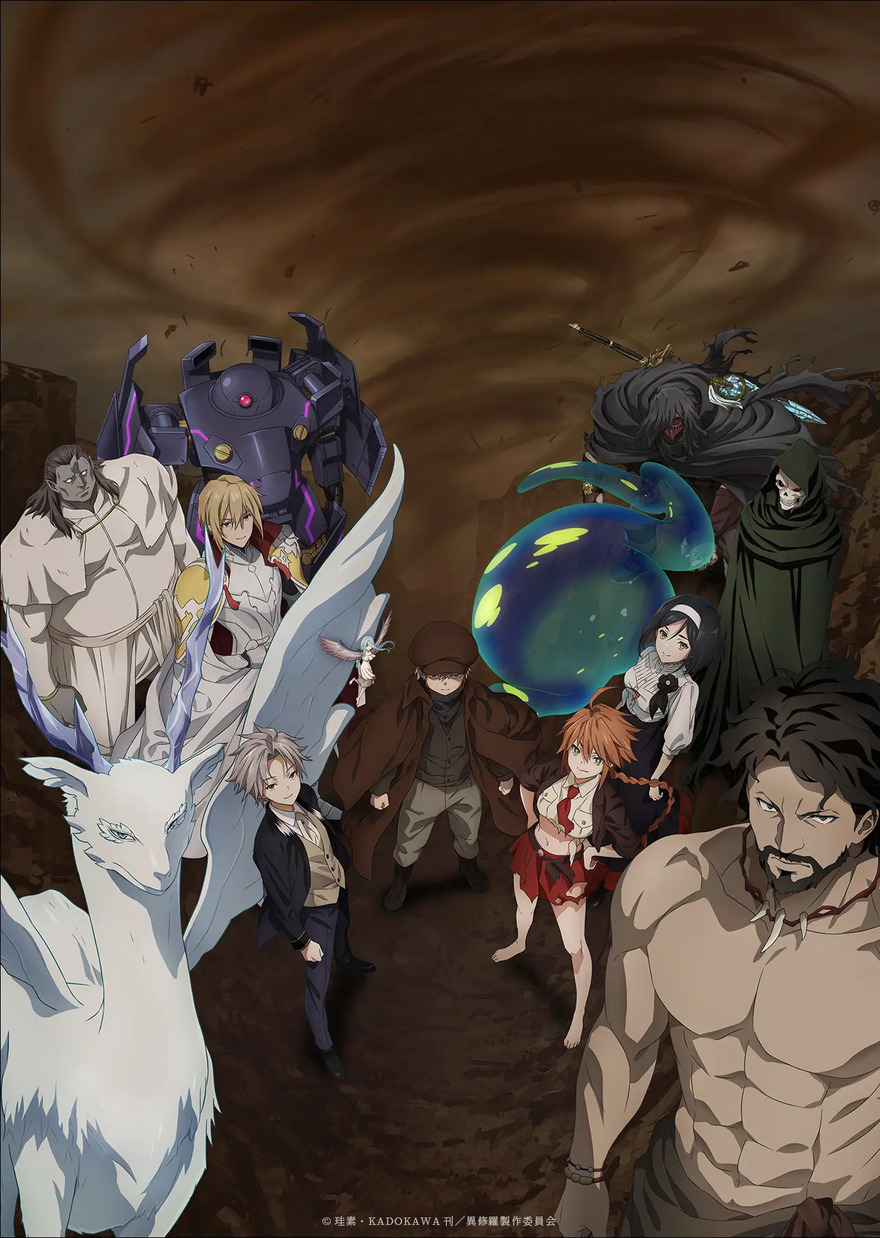 異修羅 第2期 (アニメシリーズ) の作品詳細、視聴できる配信サービス