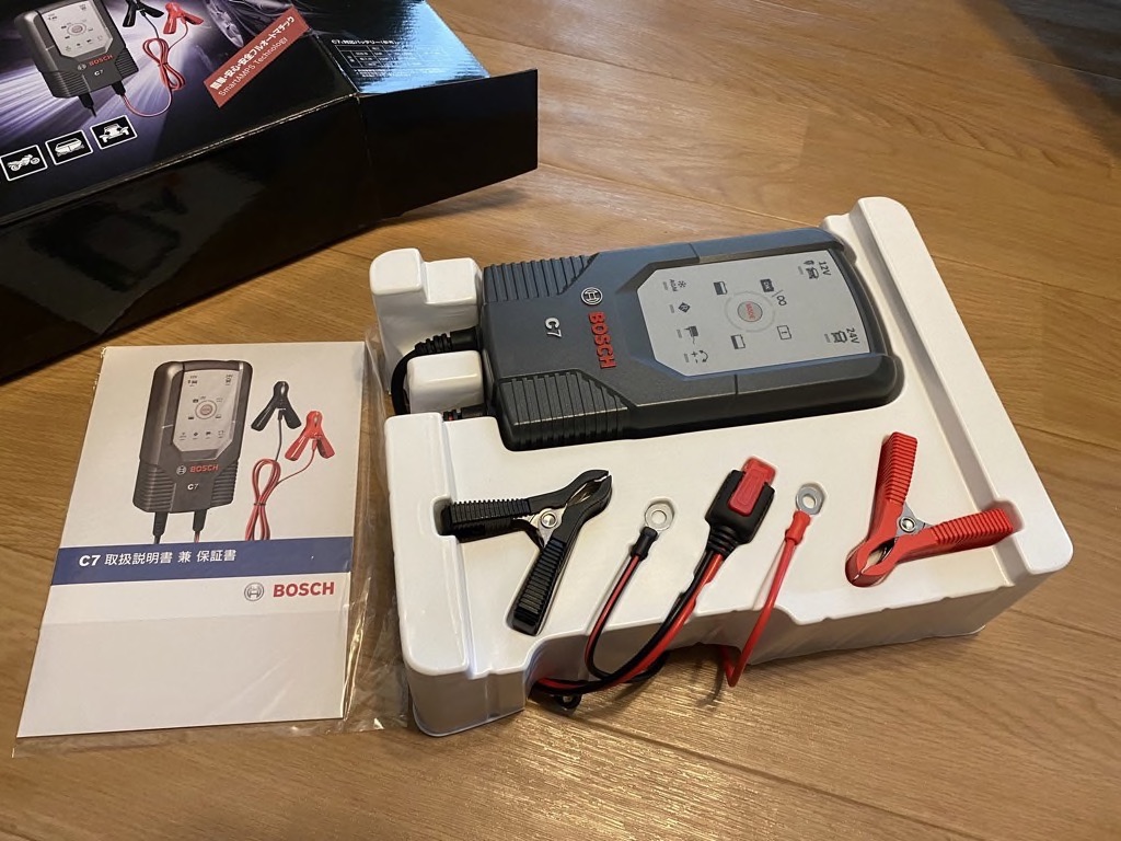 BOSCH C7バッテリーチャージャー – V-Class倶楽部