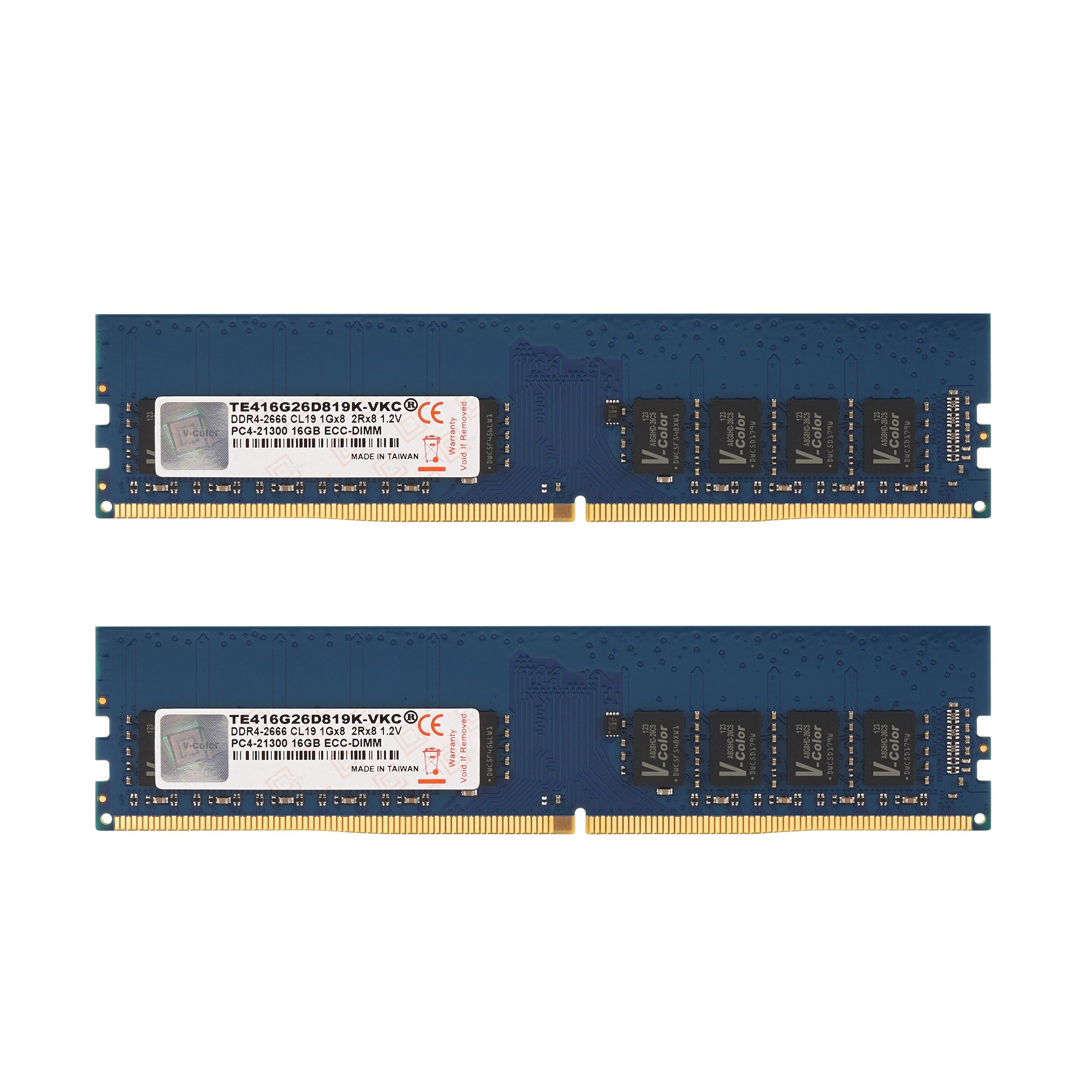DDR4 ECC U-DIMM Ram | Memory for Servers & Workstations | v-color