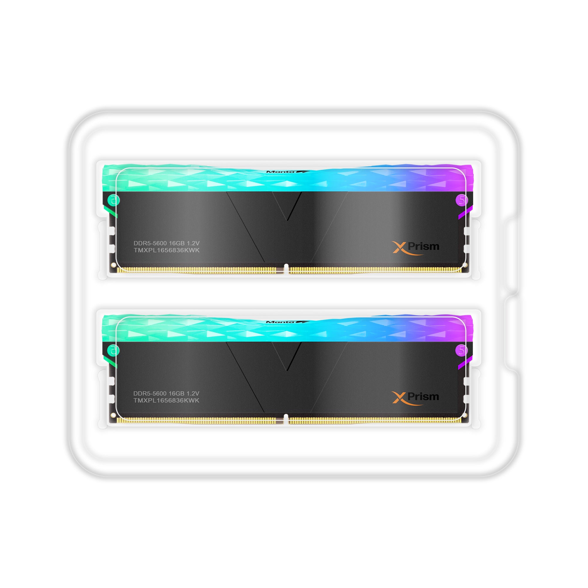 DDR5 | [Manta] XPrism RGB | 32GB (16GBx2) | Gaming Memory