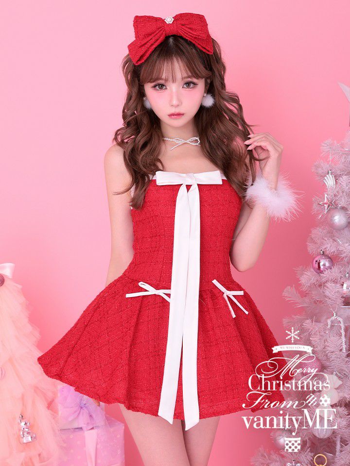 5点セット】Malymoon マリーンムーン ホワイトキャットサンタ ml9757