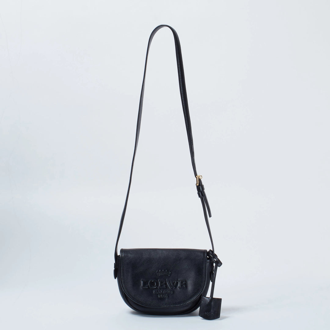 LOEWE/ロエベ】ヘリテージ ショルダーバッグ ブラック｜ヴァルティーク