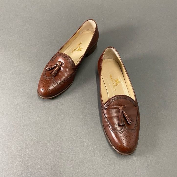 2h14 TANINO CRISCI タニノクリスチー ウィングチップ タッセル