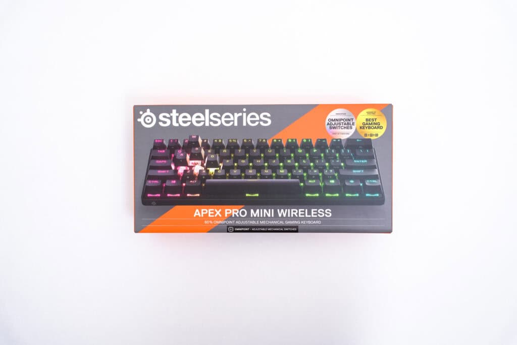 SteelSeries Apex Pro Mini Wirelessをレビュー：アクチュエーション