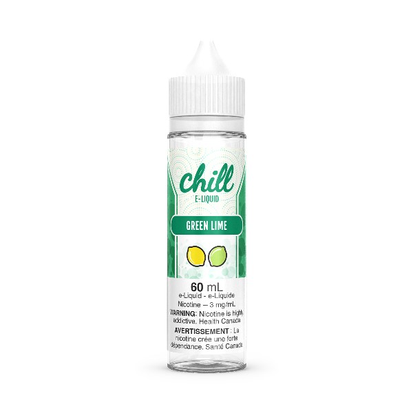 Chill チル】グリーンライム(レモン・ライム)60ml｜ニコチン入り