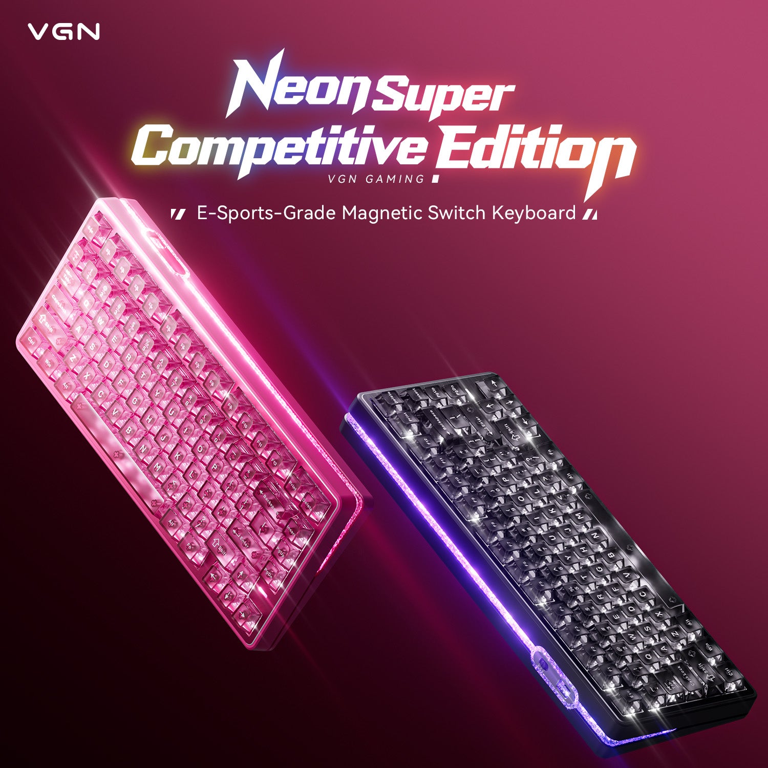 VGN Neon Super Competitive Edition Wireless Magnetic Switch Keyboard