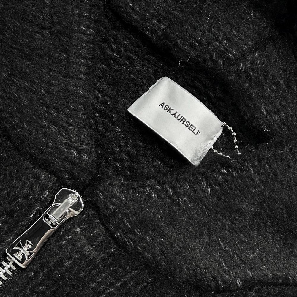 ASKYURSELF (アスクユアセルフ)商品ページ - Raglan Brushed Cross Zip