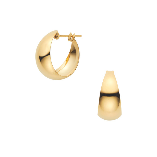 AGVA1457__YG ゴールド フープ ピアス｜ピアス｜ヴァンドーム青山