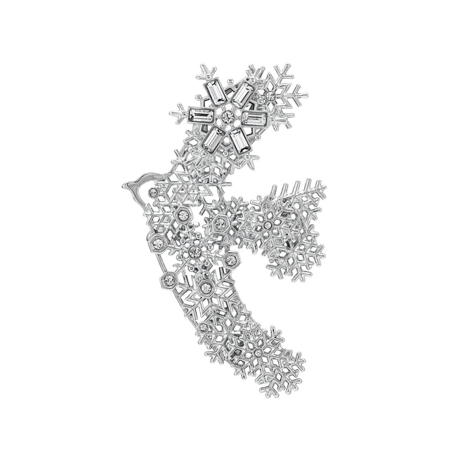 VBMV1655__UT 雪の結晶 鳥 ブローチ｜ブローチ｜ヴァンドーム