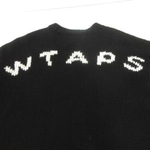23AW 232MADT-KNM04 ニット 1 ブラック（2024/04/17買取） - WTAPS