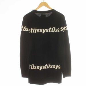 ニット セーター 長袖 クルーネック S 黒 ブラック（2024/04/13買取