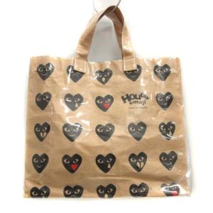 GO-K 201 PVCバッグ トートバッグ ハンドバッグ ビニール ベージュ