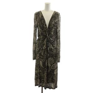 ETRO ノースリーブワンピース 花柄 シルク100% サイズ42 【公式通販】