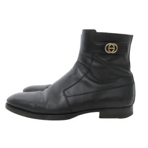 トムフォード期 レースアップブーツ レザー 27.5cm ブラック（2024/01