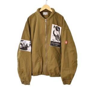 CAV EMPT 21AW PSEUDO NEEDS ZIP JACKET L カーキ（2023/03/06買取