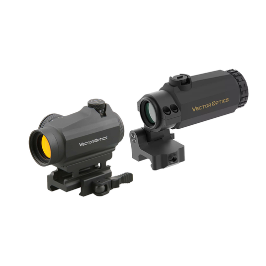 3x Red Dot Magnifier | Maverick-III 3x22 MIL – Vector Optics US