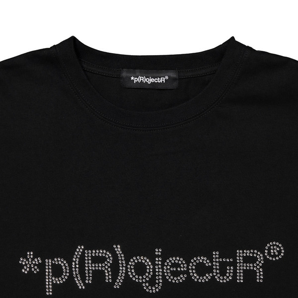 Rhinestone Logo SS Tee | *p(R)ojectR® | VERTICAL GARAGE OFFICIAL