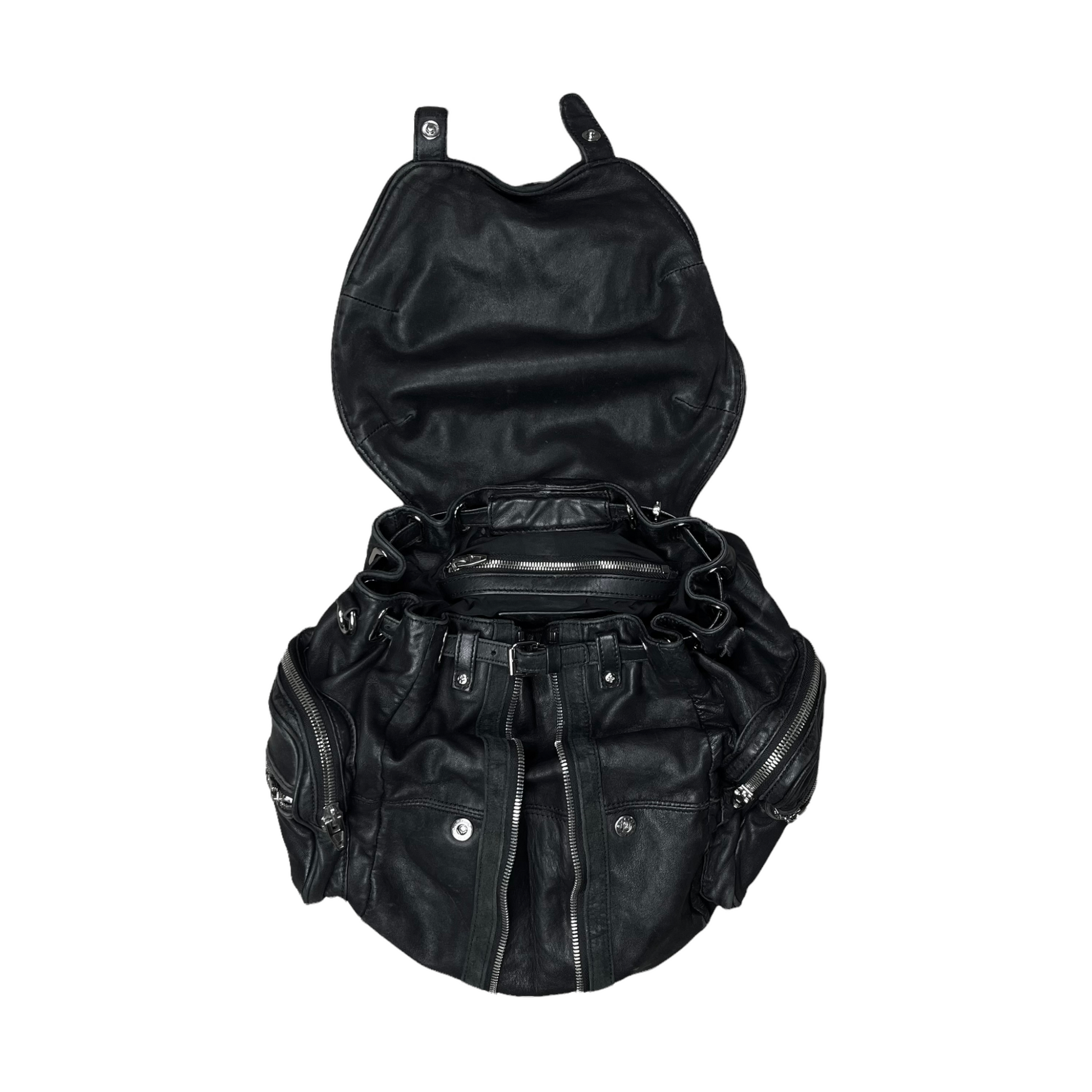 Alexander Wang Leather Hybrid Zip Bag – Vertical Rags