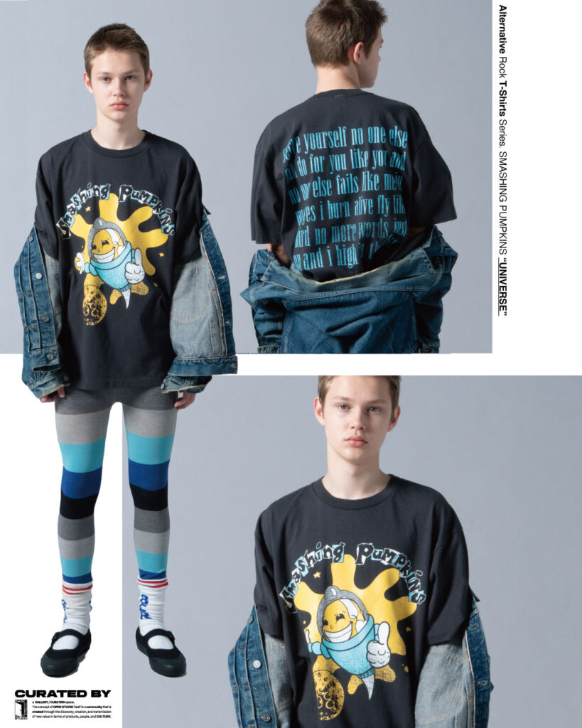 90年代オルタナの記憶をTシャツに──音楽×アート×ファッションが交差