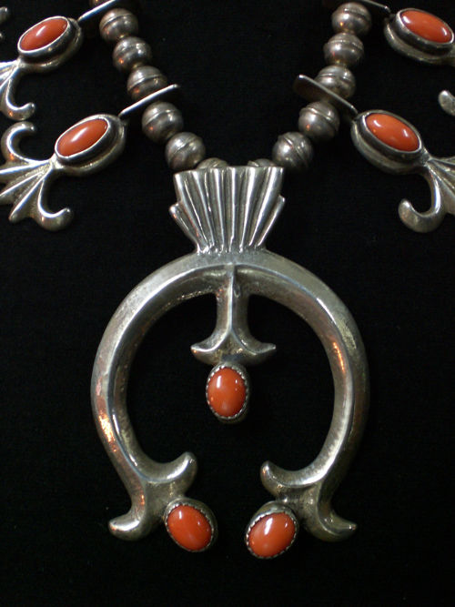 60's ヴィンテージインディアンジュエリー スカッシュブロッサム