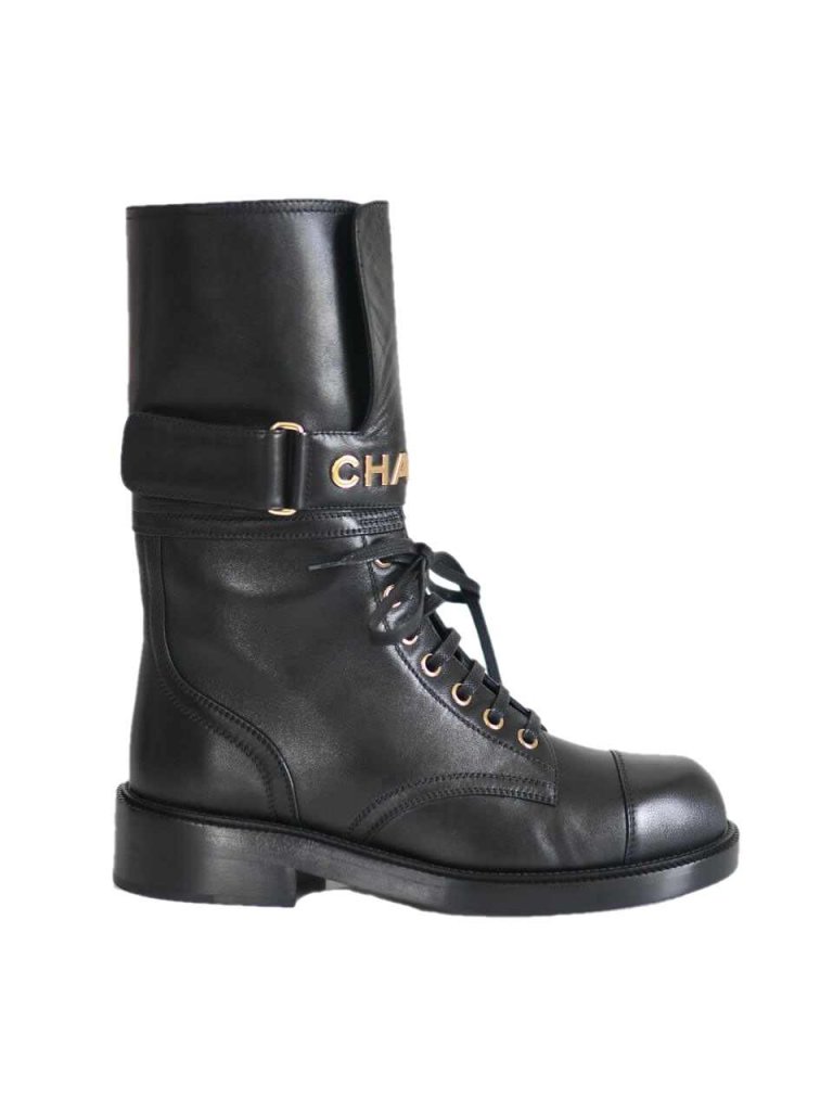 Chanel-22A-Logo-biker-boots-