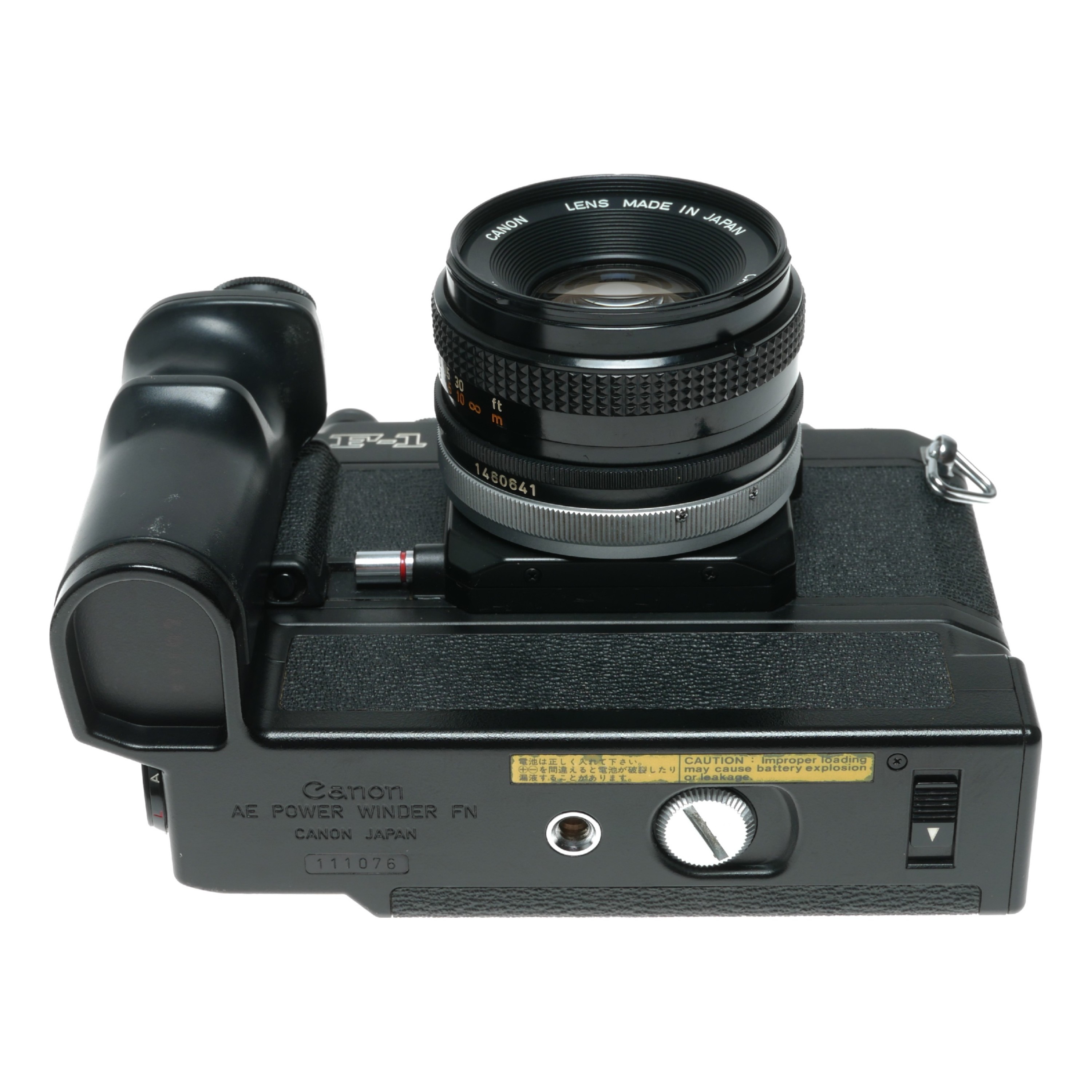Canon F-1 SLR Camera FD 50mm 1:1.8 Lens AE Power Winder FN Accessories