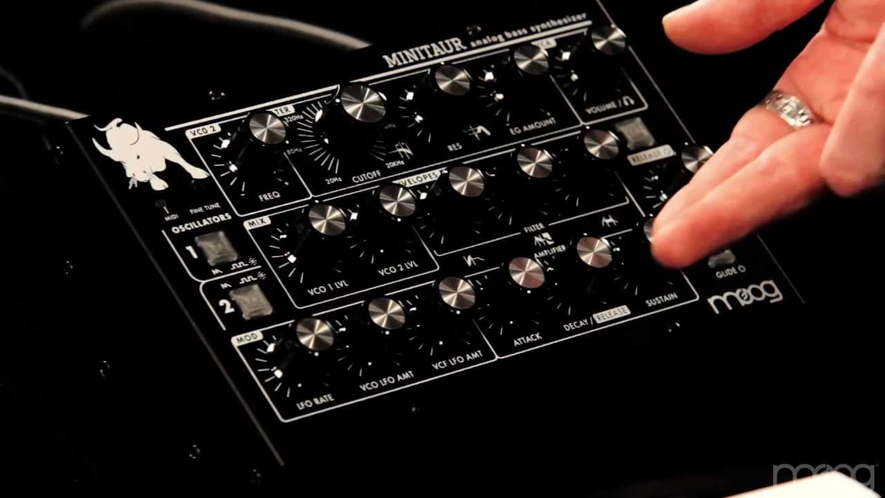 Moog Minitaur Analog Bass Synthesizer - Vintage King