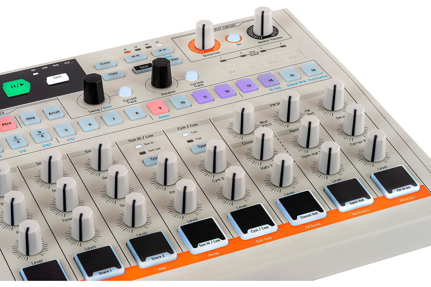 Arturia DrumBrute Impact 1984 Analog Drum Machine - Vintage King