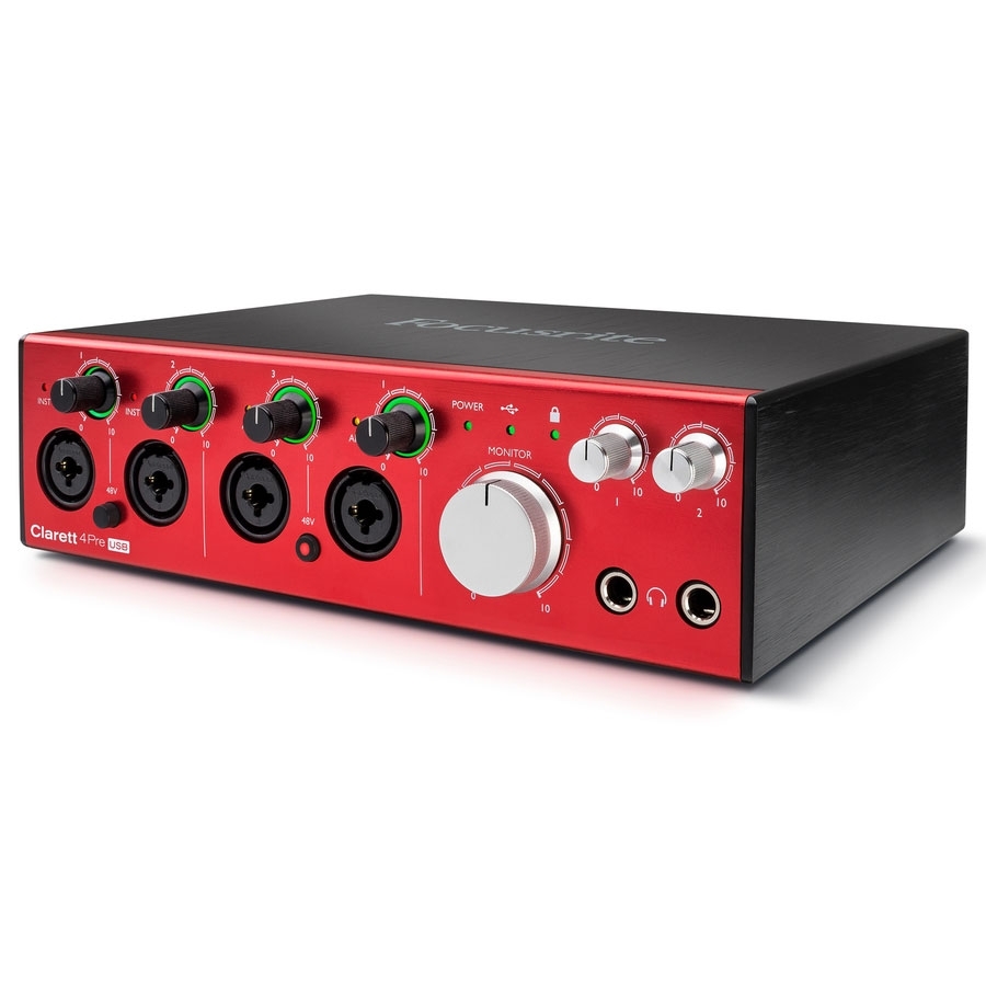 Focusrite Clarett 4Pre USB Audio Interface - Vintage King
