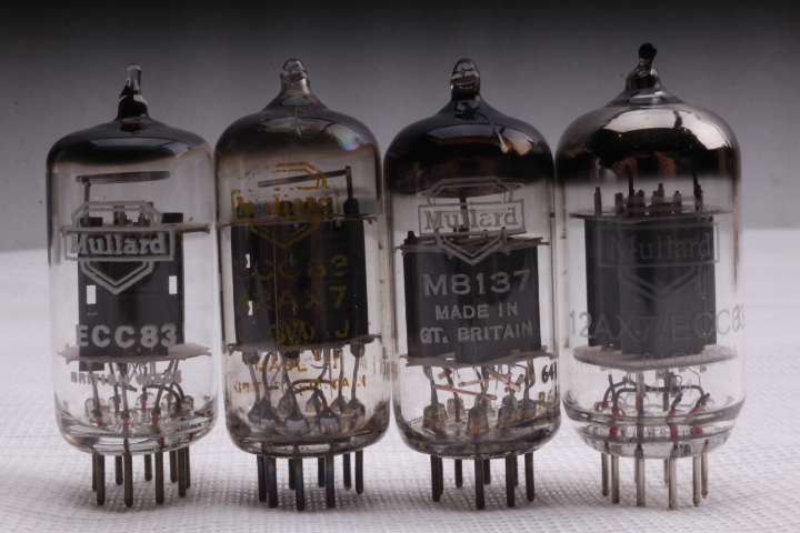 12AX7 名門ブランドMullard(ムラード）の本物、偽物、復刻版の見分け方