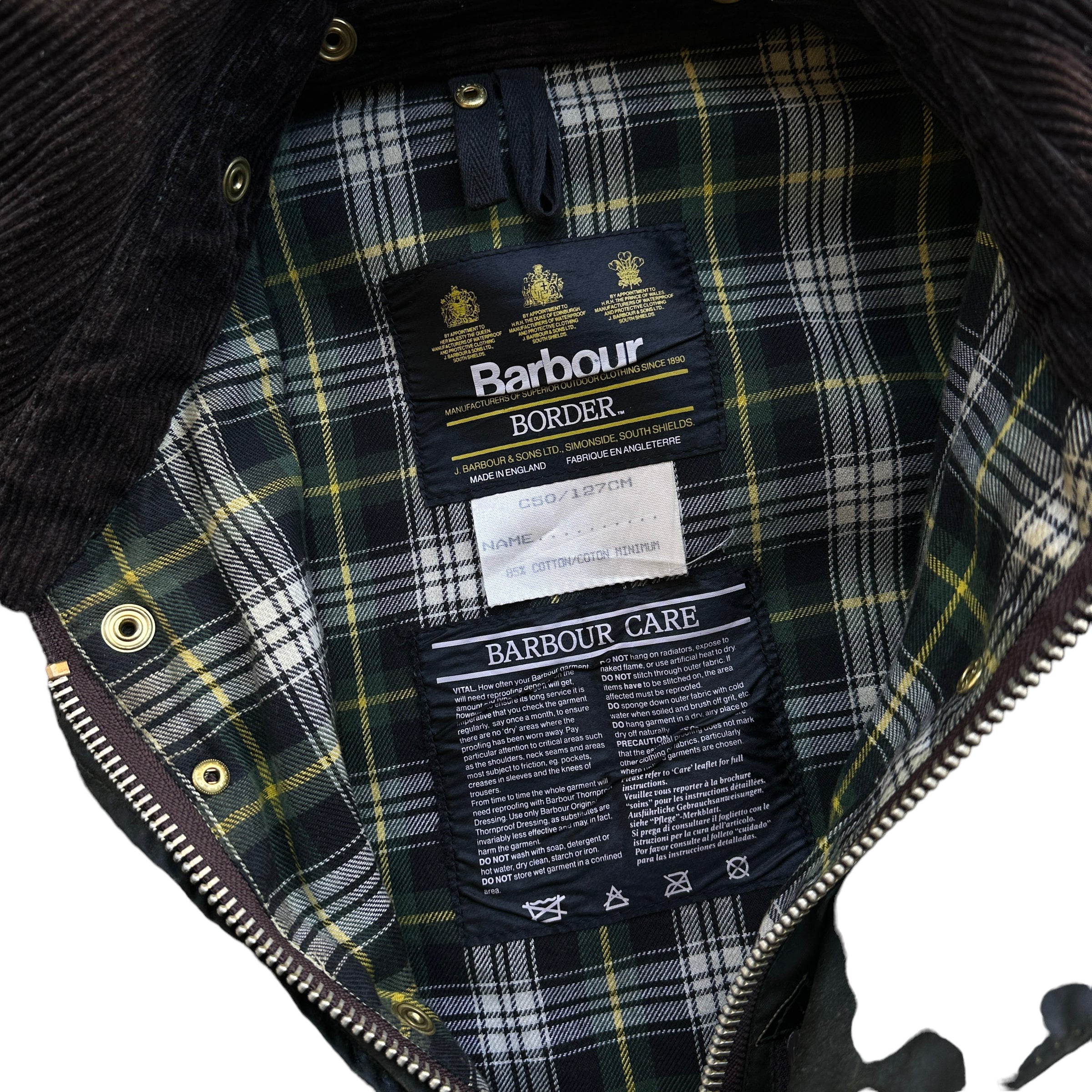 Barbour border jacket XXL – Vintage Sponsor