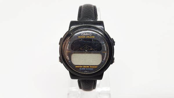 Vintage Casio Moon Graph GMW-15 Watch | Digital Sports Watch