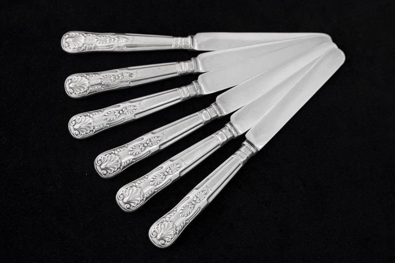 シルバープレート製 1887年 マッピン＆ウェッブ キングスパターン