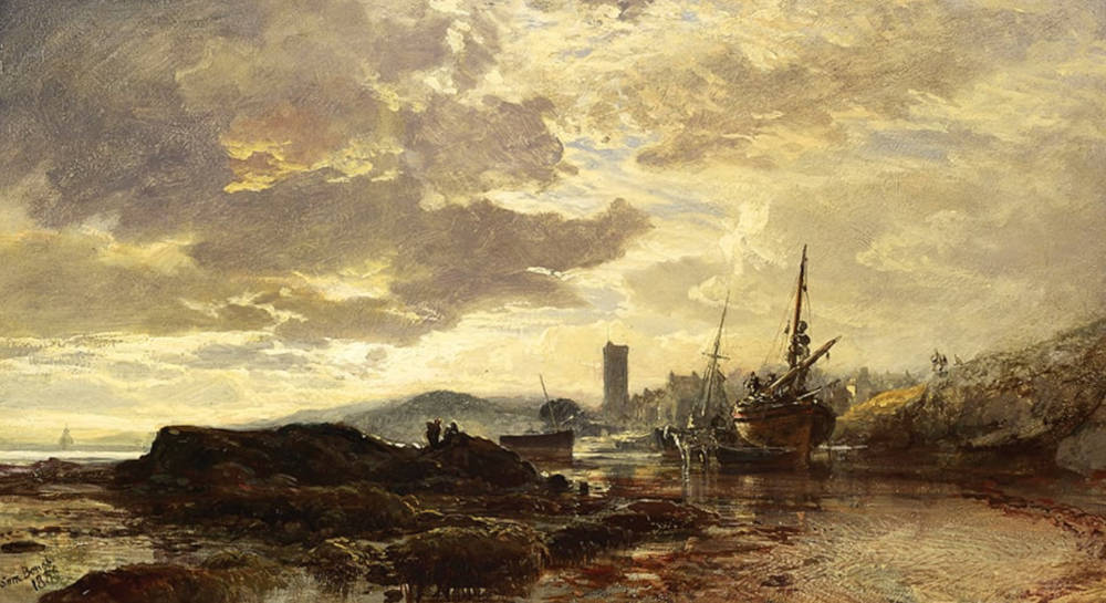 Samuel Bough RSA Borrodale エッチング 版画 Samuel Bough RSA