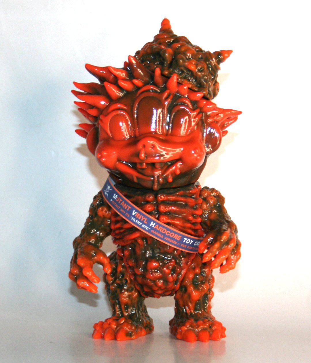 MVH Black n Orange Marbled Mutant Boy DX - Loose