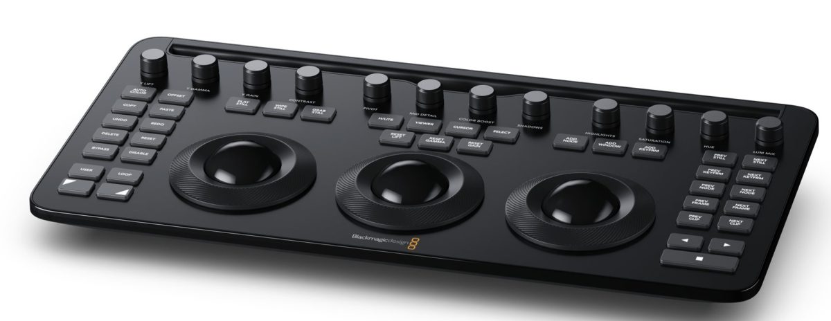 ブラックマジックデザイン、カラーパネル「DaVinci Resolve Micro