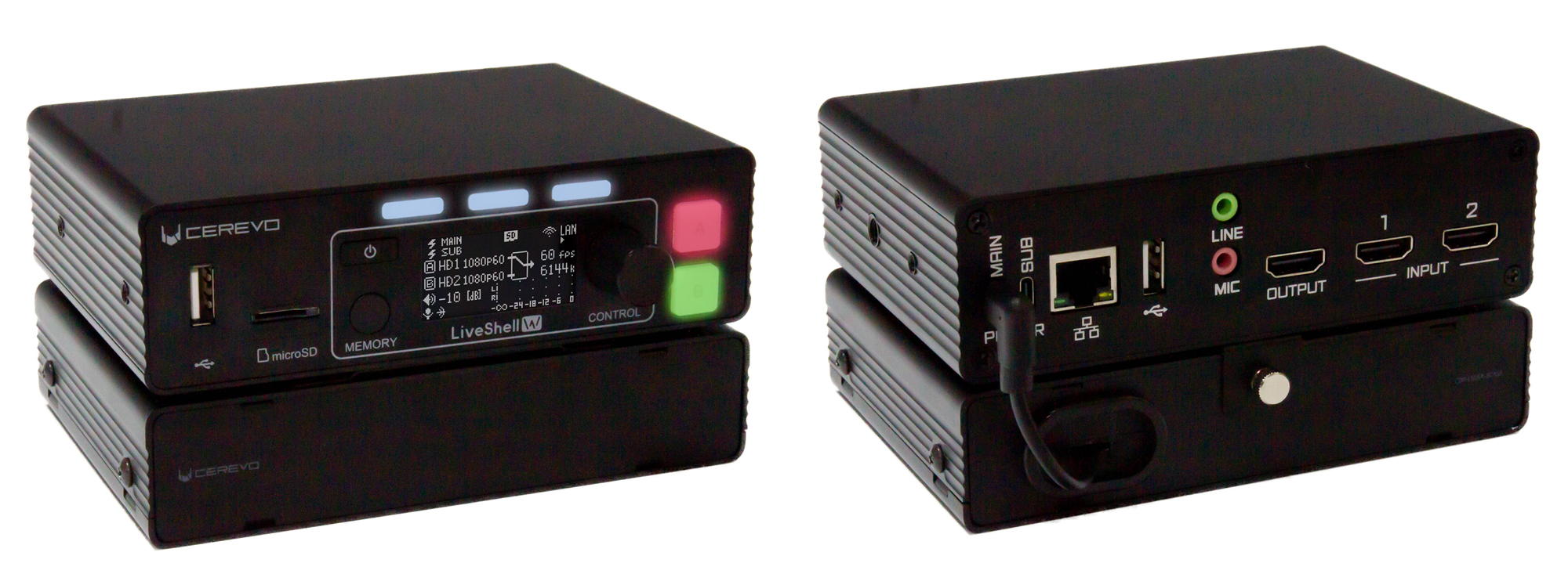 Cerevo、2入力ビデオスイッチング・映像エフェクト機能搭載のライブ