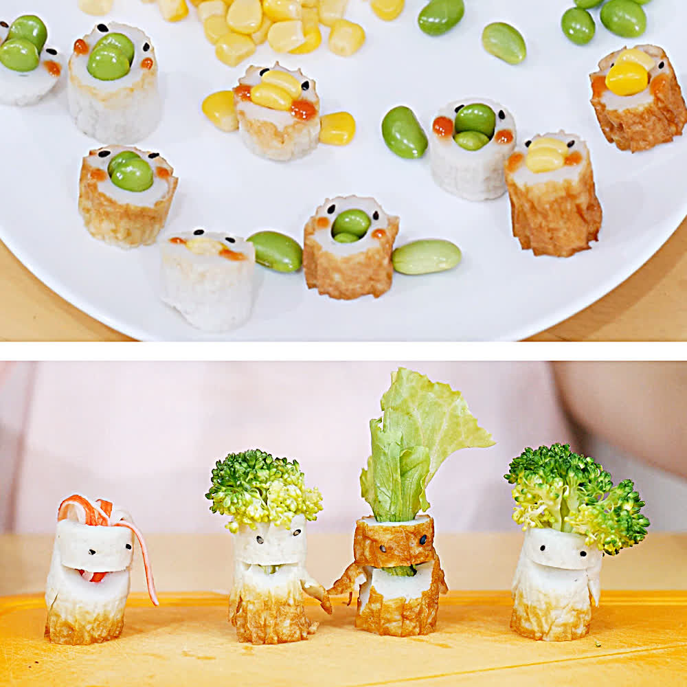 お弁当おかず ちくわ鳥とちくわ星人♡ | クラシル