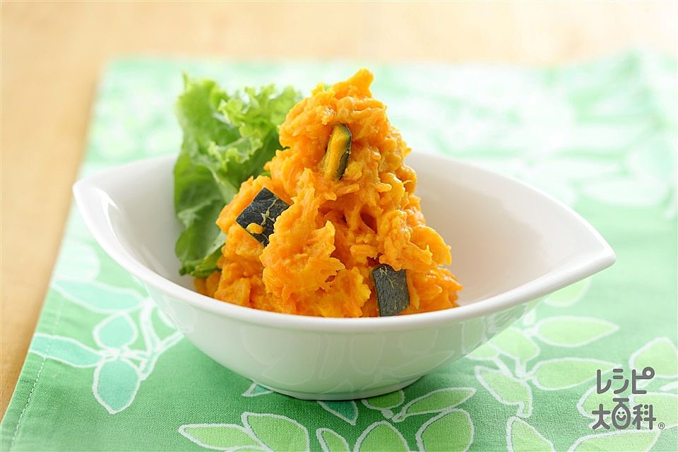 にんじん入りかぼちゃサラダ | クラシル