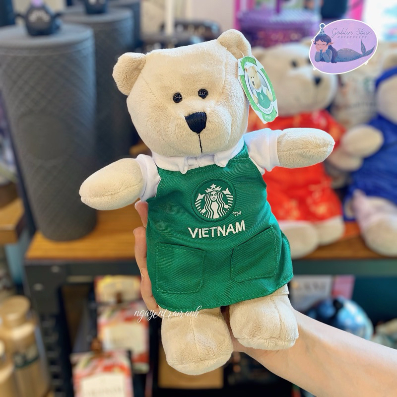 スターバックス ベアリスタ ぬいぐるみ ベトナム限定 20cm