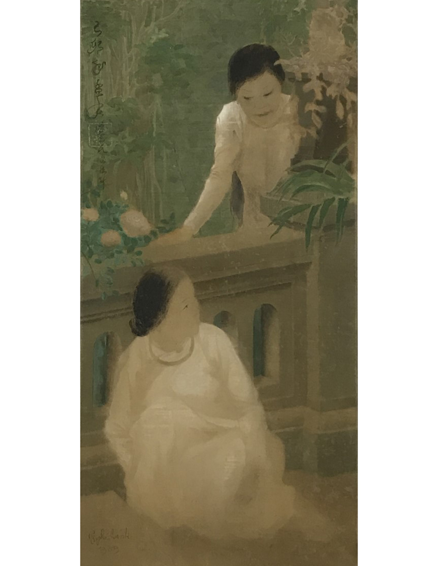 ベトナムの文化芸術を未来へつなぐ】グエン・ファン・チャン絵画保存