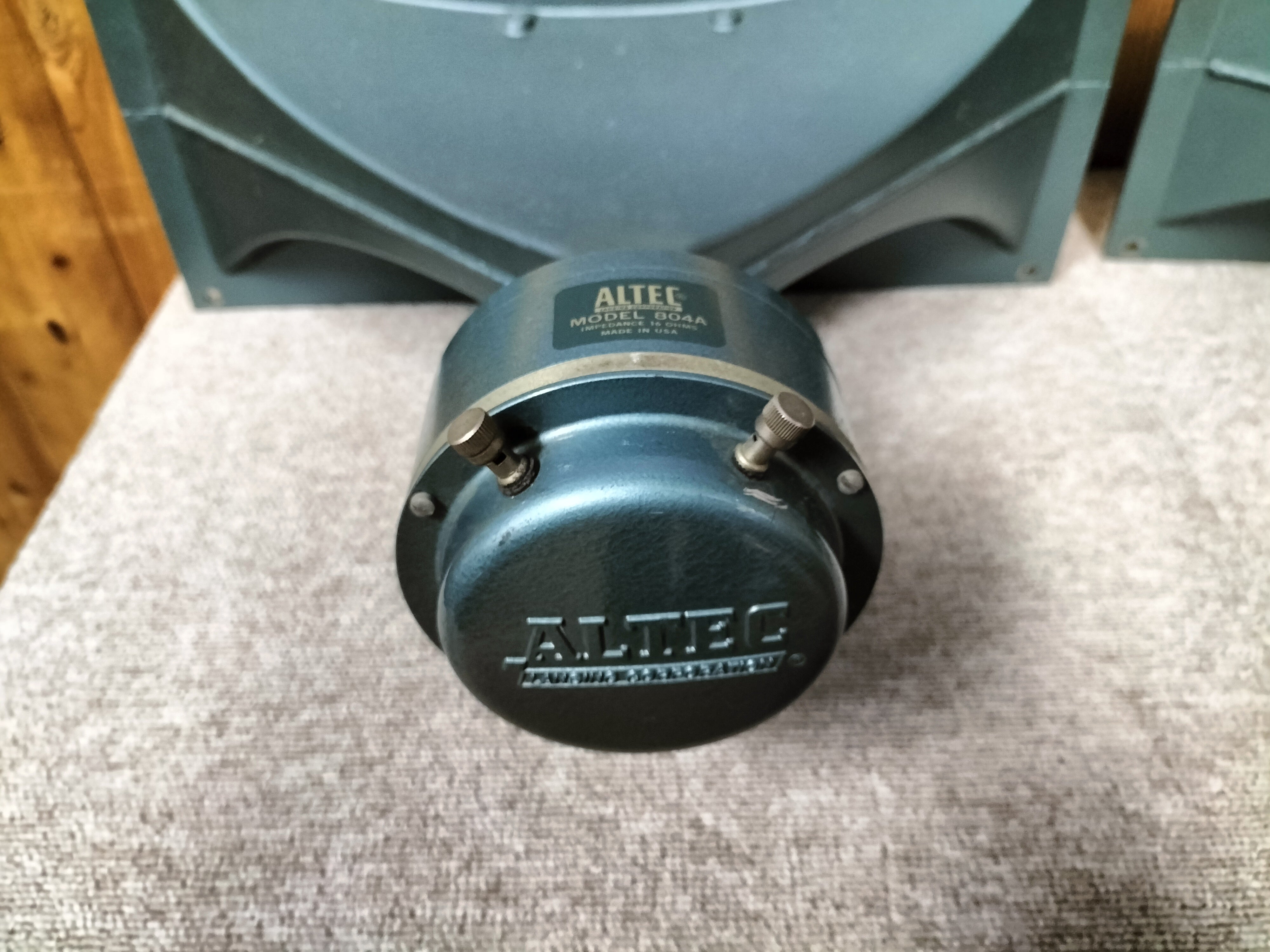 ALTEC アルテック H-811B ホーン 804A ドライバー 24010704 – Village