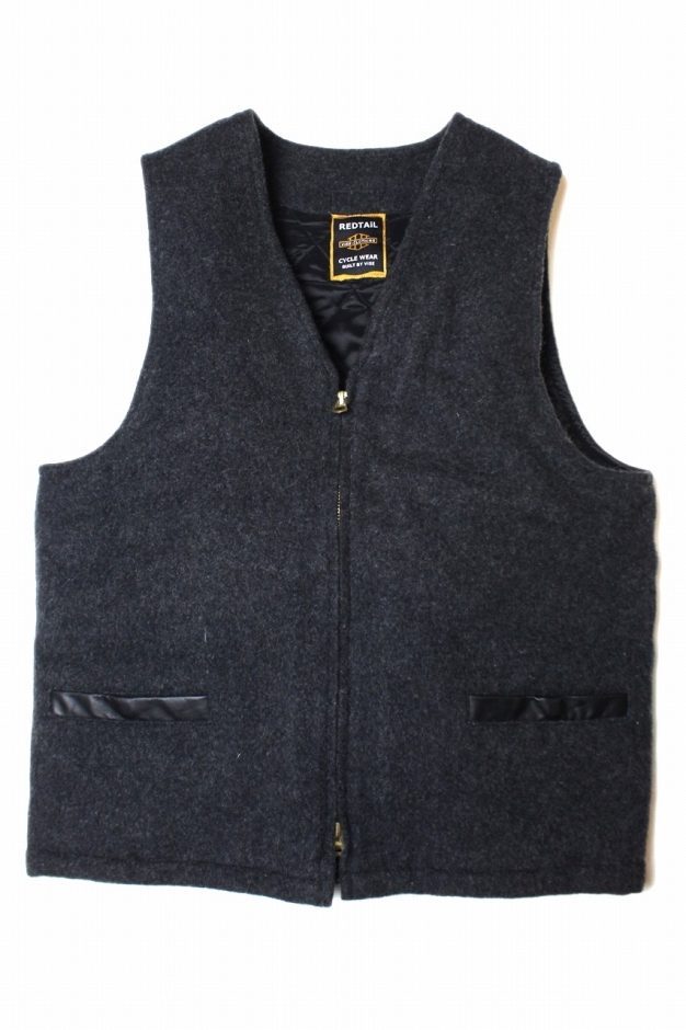 ViSE CLOTHiNG / RT Wool Vest〔Black〕