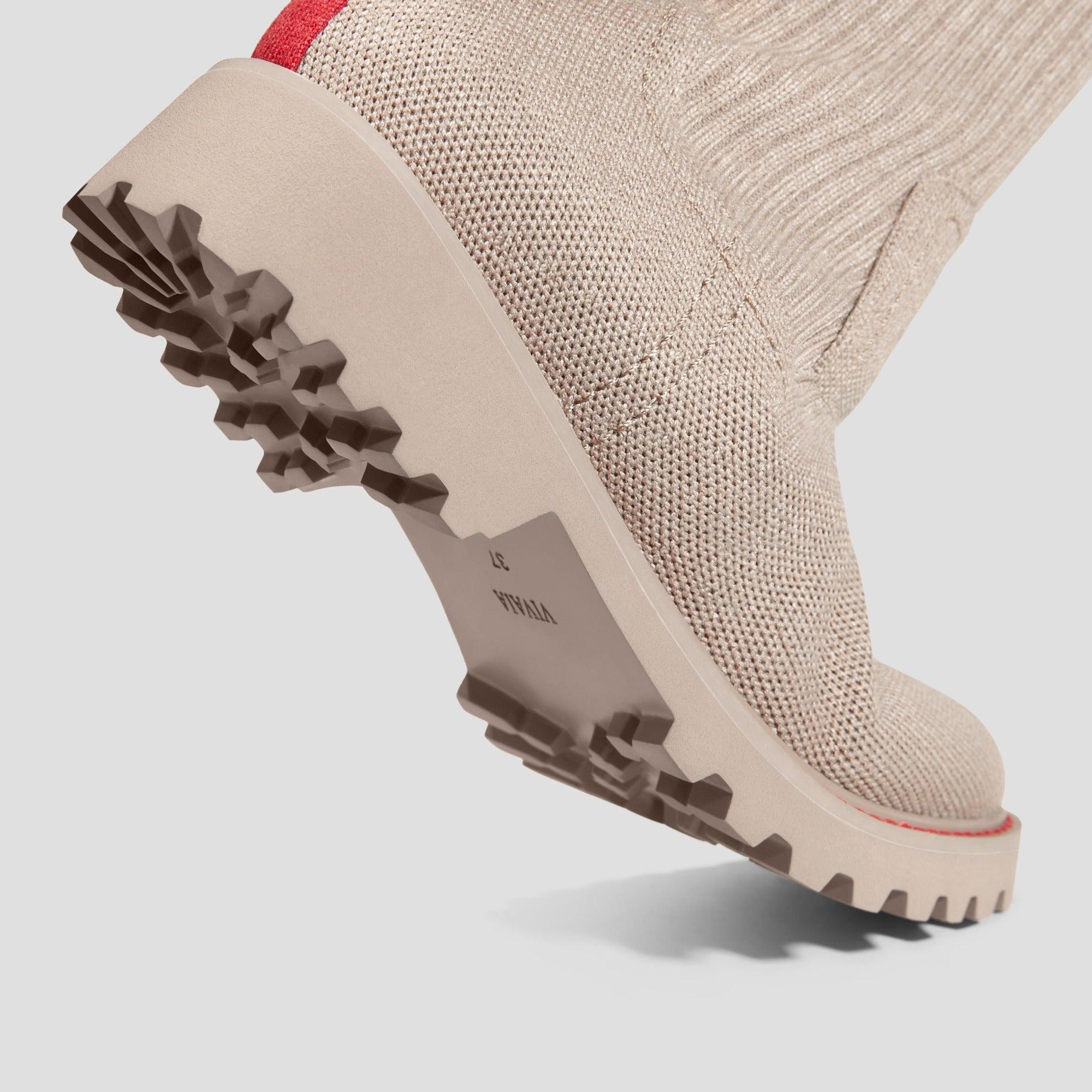 Flora] ラウンドトゥ 撥水加工 ラグソール アンクルブーツ – VIVAIA JAPAN